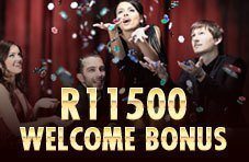 R11,500 welcome bonus – 3 deposits, 3 bonuses (official Springbok promotion art)